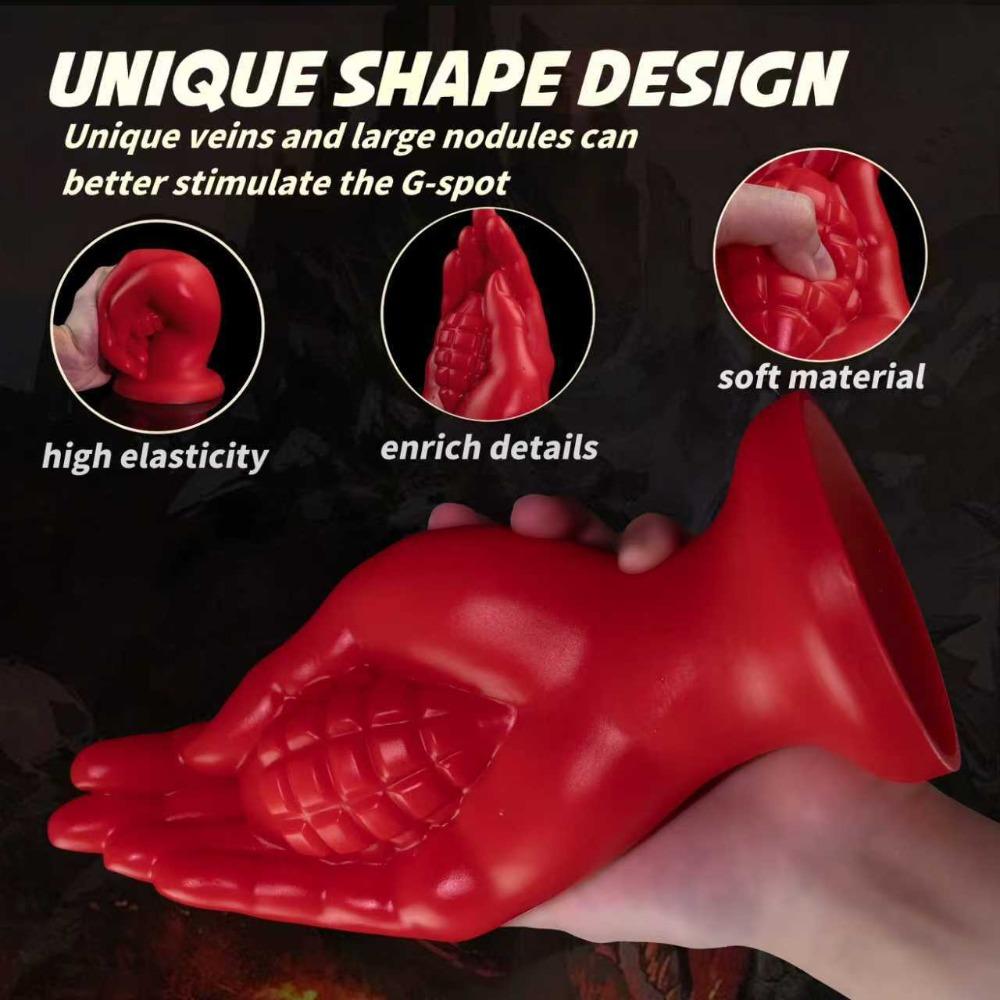 Silicone Anal Plug Waterproof Butt Plug Smooth Anal Massage Toy Adult Personal Pleasure Tool for Men Women