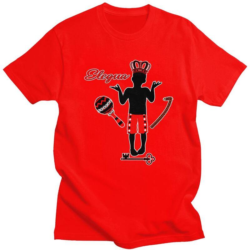 

Custom Mens Elegua T Shirt Short Sleeves Cotton Tshirts Classic Tshirt Leisure Tees Clothing S