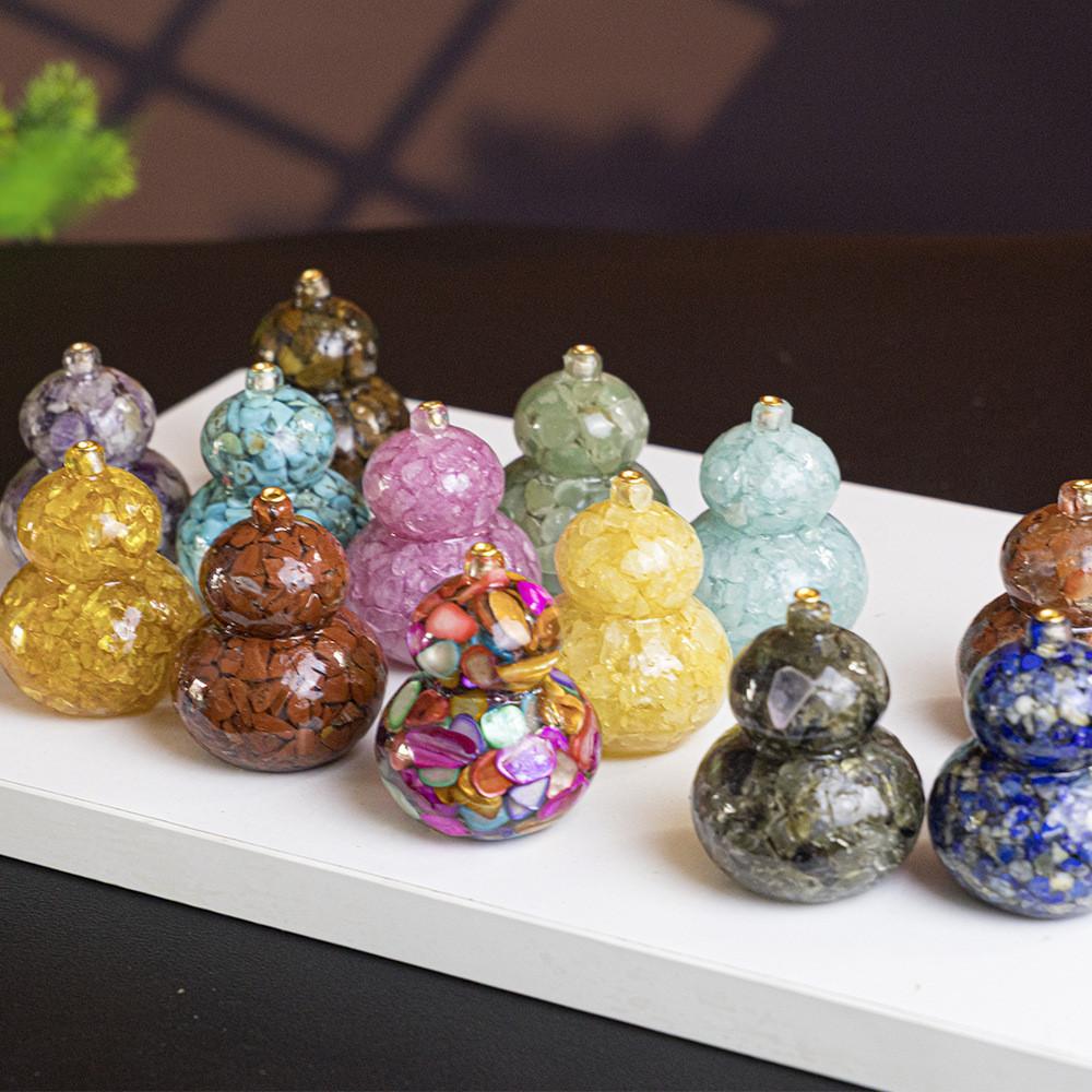 Resin Crystal Lotus Incense Holder With Multicolor Waterdrop Stones For Home Decor And Gift Ideas