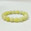 Natural Stone Beaded Bracelets for Women 10mm Round Beads Chalcedony Bangle Handmade Jewelry Gifts