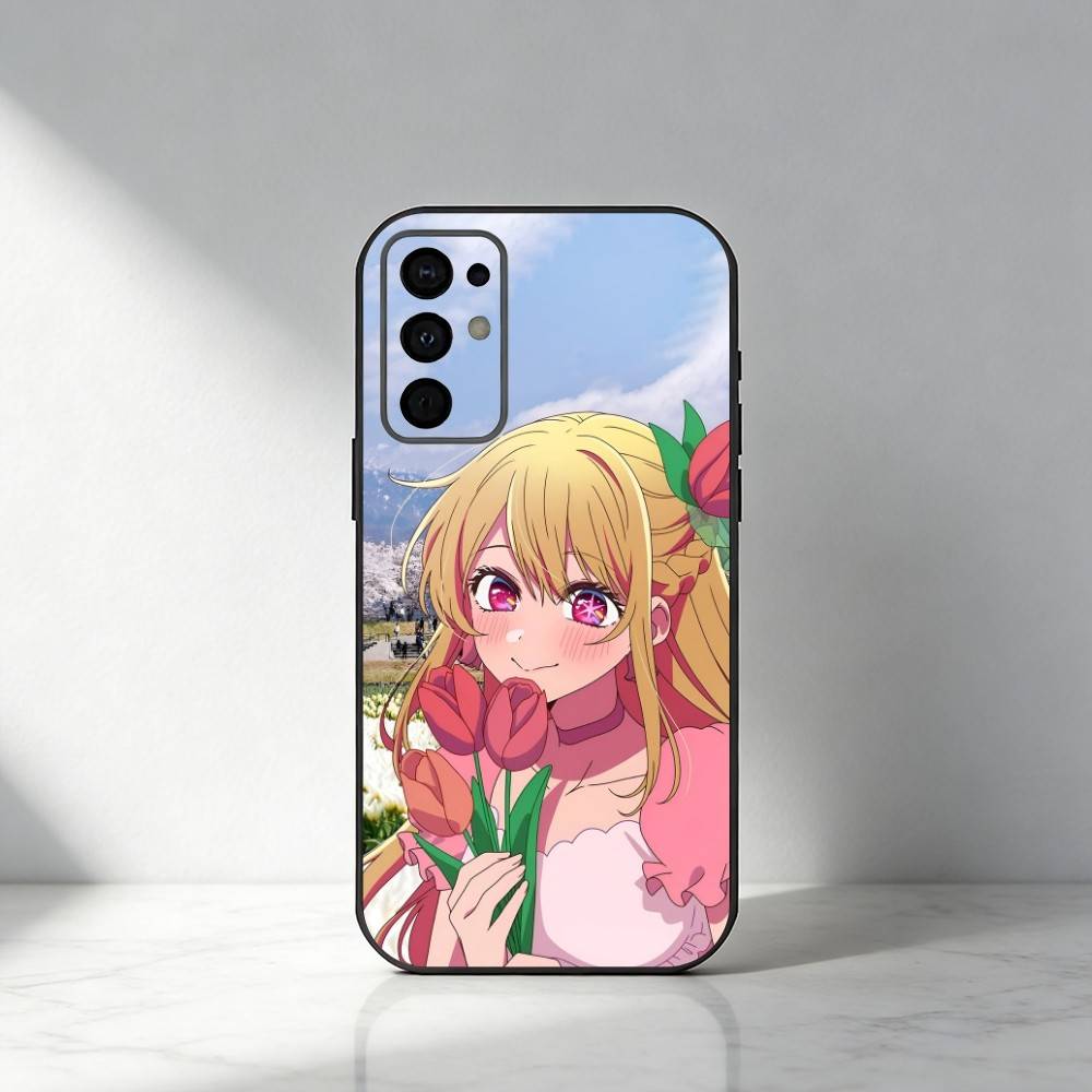 

O-Oshi N-No K-Ko Ruby Hoshino Phone Case For Samsung S25,S24,S21,S22,S23,S30,Ultra,S20,Plus,Fe,Note,5G Black Cover Samsung S21Ultra