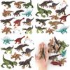 Miniature Dinosaur Tyrannosaurus Models Set Kids Learning Play Collection And