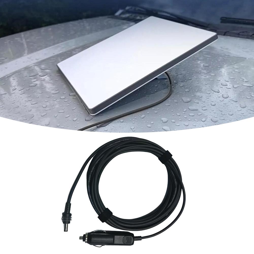 Travel Convenience 4 Meters DC Car Charger Cord 12V Power Supply PVC Pure Copper Material 18 AWG Wire Construction