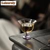 High Borosilicate Glass High-foot Teacup Boutique Tea Bowl Set Of Cups Tea-tasting Personal Cup Chazhan Master Cups For Tea Gift