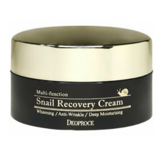 

DEOPROCE Multi-Function Snail Recovery Cream 100 g – Deep Moisturizing & Anti-Wrinkle Face Cream Snail Recovery Cream 1