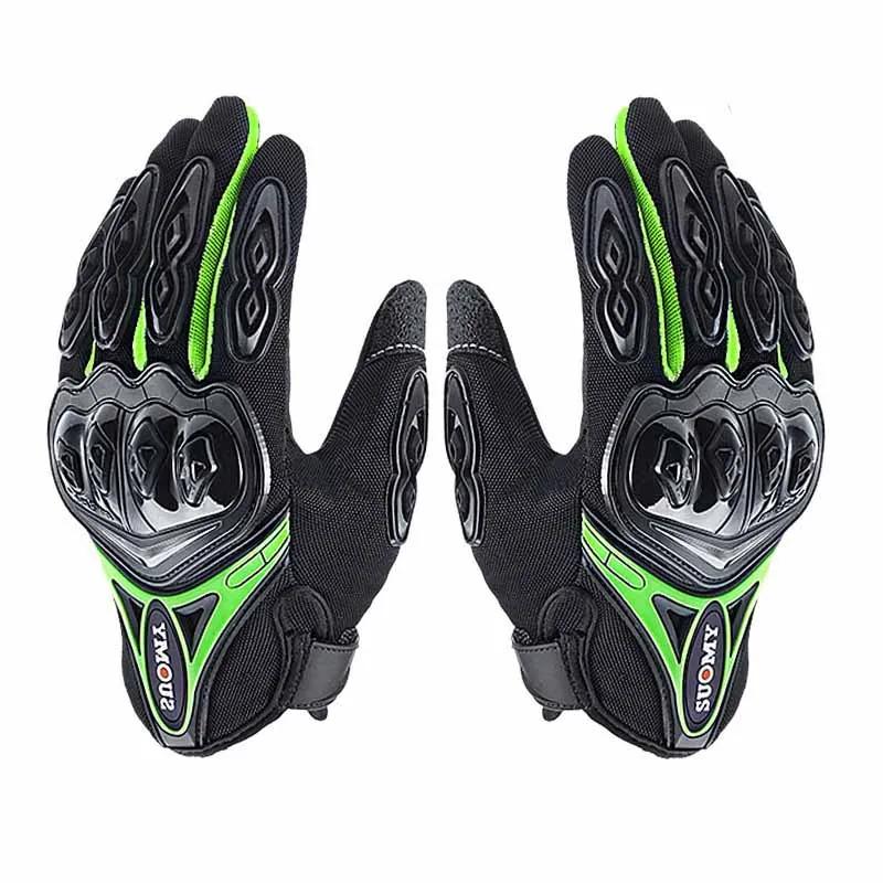 Winter Motorcycle Gloves Guantes Breathable Full Finger Gloves Leather Motorbike Riding Team Glove Outdoor Riding Accessories