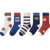 5 Pairs Cotton Children's Socks Cute Floor Socks Creativity Home Socks  Autumn and Winter