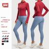 Spring/Summer Windproof Reflective Slim-Fit Yoga & Running Fitness Set