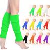 1 Pairs Buauty 80s 90s Leg Warmers for Women, Neon Ribbed Leg Socks, Stylish Accessories for Inspired Outfits For,