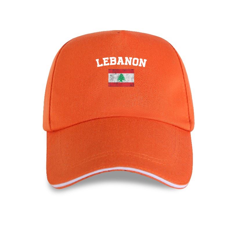Fashion New Cap Hat Unisex Baseball Cap Lebanese Flag Vintage Lebanon Women