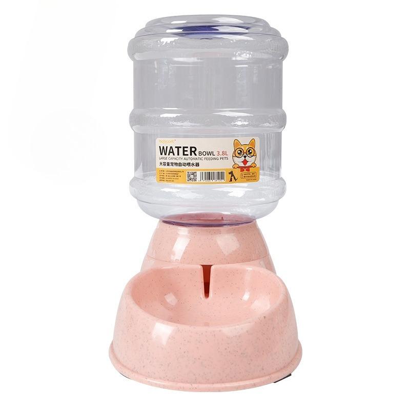 Pet Supplies - Pet Feeding Utensils - Cat Pet Bowl - Cat Food Basin - 3.8L Large-capacity Pet Automatic Feeder