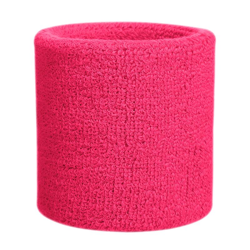 Wrist Support Sweatband with Sweat-Absorbent Cotton - Unisex Elastic Fitness Wristband