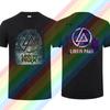 2025 Módní trička Pánská Linkin Meteora Park Tričko Oboustranné Ležérní Oversized Tričko Grafické Mládežnické Oblečení Streetwear S-3XL