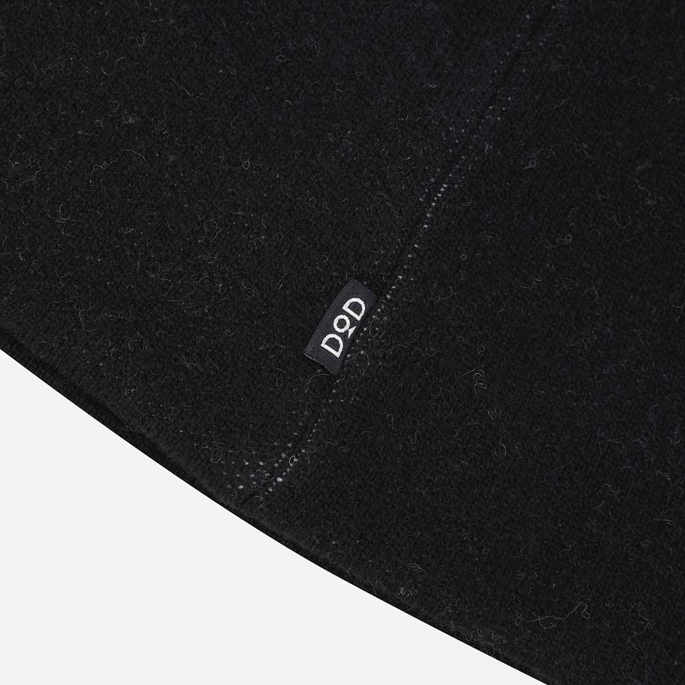 DOD Lambswool Jacquard Beanie (Black)
