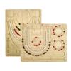 Solid Wood Beaded Tray Jewelry Display Tray Necklace Tool Bracelet Tray Jewelry Storage Tray Woven DIY Beaded Play Display Tray