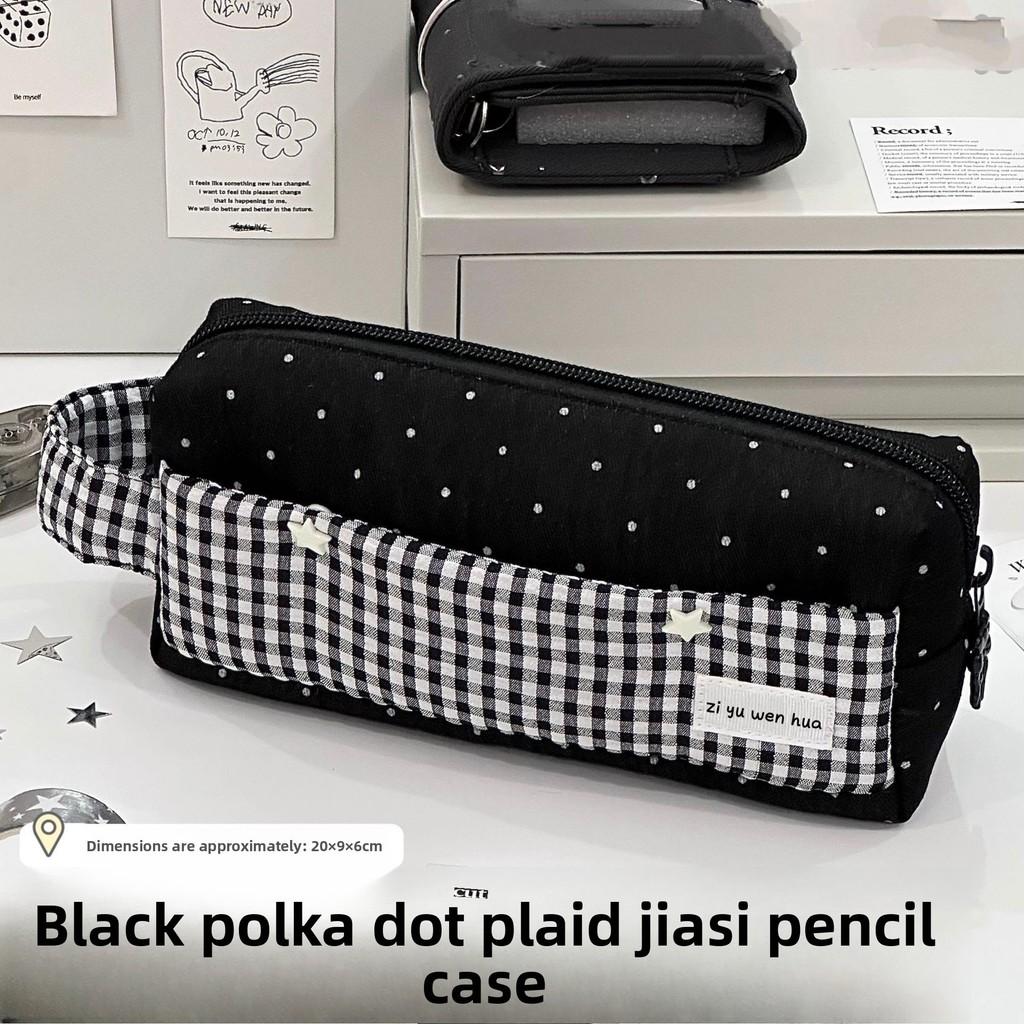 Soft Mousse Pencil Case Large Capacity Storage Bag For Girls Office Use