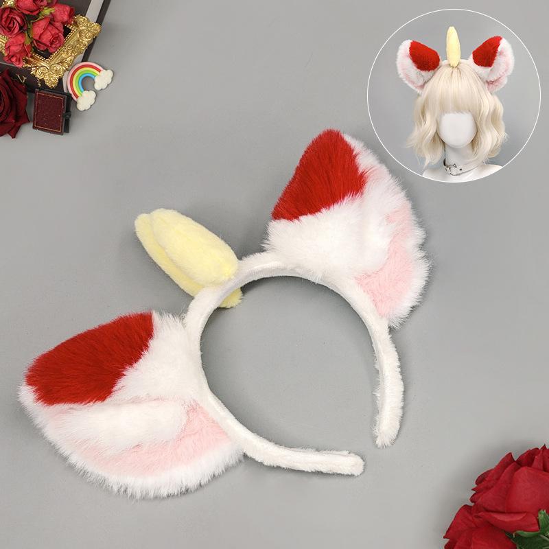 

Pixiu Ruibeast ears wash face headband cute funny mask head band Tianlu Pipi cos plush ear headband