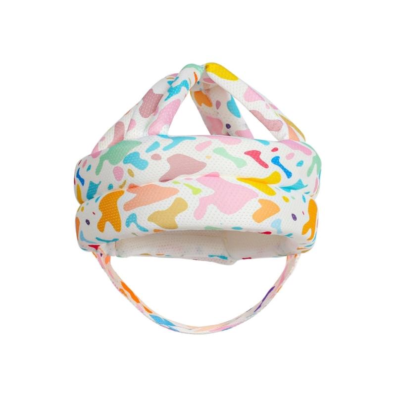 360 Protective Infant Headgear Shock Absorbing Sponge Padding Hat Soft Cotton For Crawling Walking Indoor Outdoor Play
