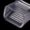 10Pcs Referee Whistle Cover Transparent White Whistle Cushioned Mouth Grip Soccer Referee Whistle Protective Accessories