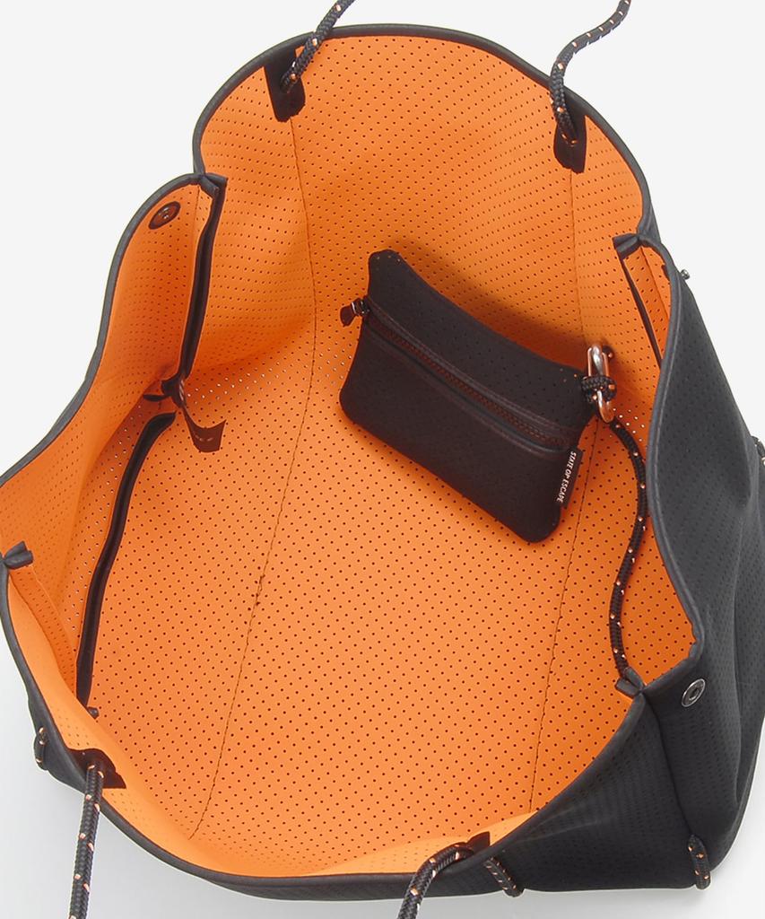 State of Escape ESCAPE CARRYALL Tote Orange Bag, Women's, Black/Electric [Used]