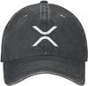 Xrp Ripple Hat Fashion Cowboy Baseball Hats Black Sunhat Dad Cap For Men Women