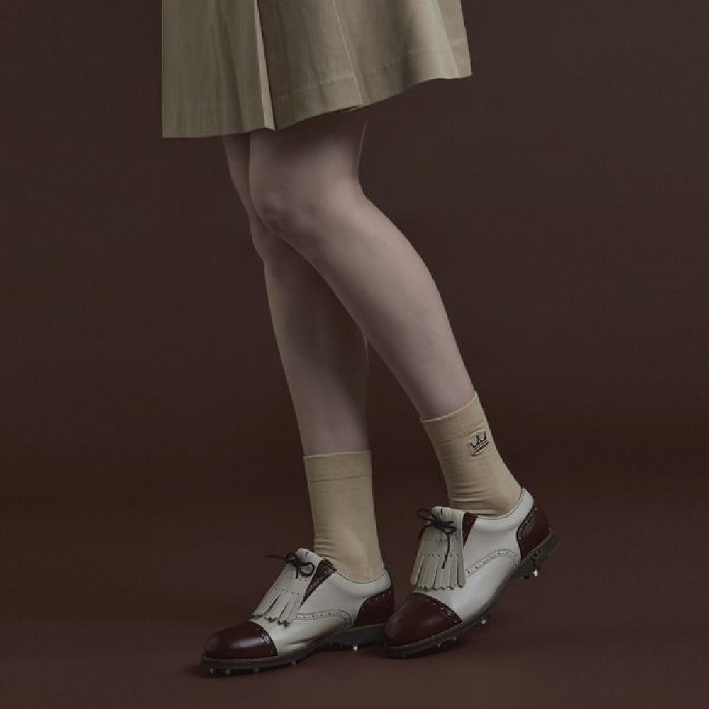 Lambda Women Lux Comfort Socks Mid Beige 52917