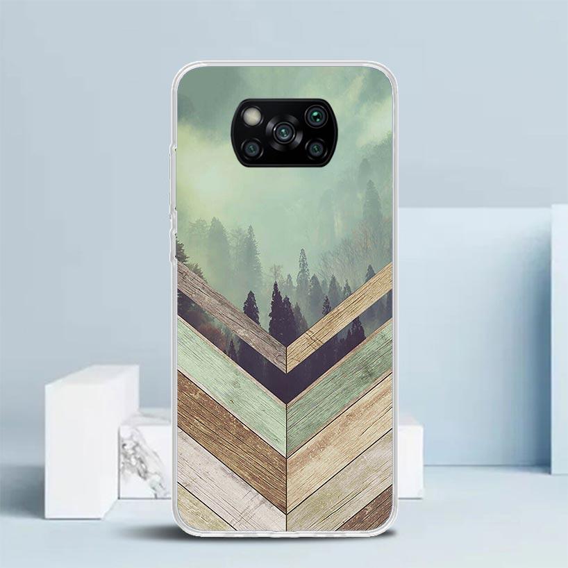 

Forest Geometry Wood Nature Phone Case For Xiaomi Poco F7 Ultra X5 X6 X7 Pro M7 Redmi 15C 15 13C 13 12C 12 10C 10 10A 9 9C 9A 9T Xiaomi Poco F7 Ultra
