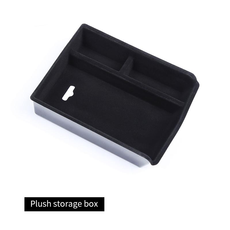 Center Console Armrest Box Storage Box For BYD Seal Accessories 2024  BYD Song Plus Champion Car Accessories Interior Plush Box