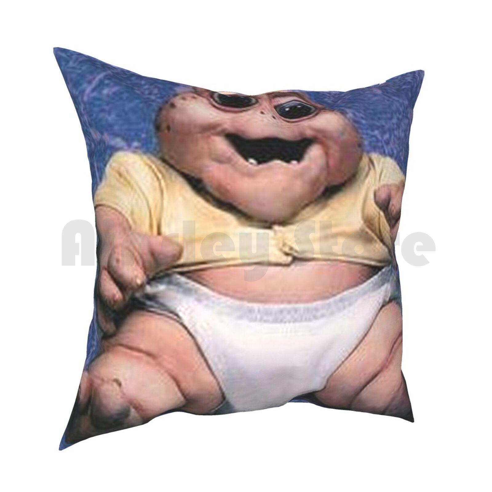 

Baby The Dinosaurs Pillow Case Printed Home Soft Throw Pillow Dinosaurs Baby 90s Baby Earl Dinosaur Birth Dad Father 30cmx30cm