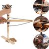 Drill Wood Make Fire Bow Kit Survival Camping Outdoor Emergency Friction Starter