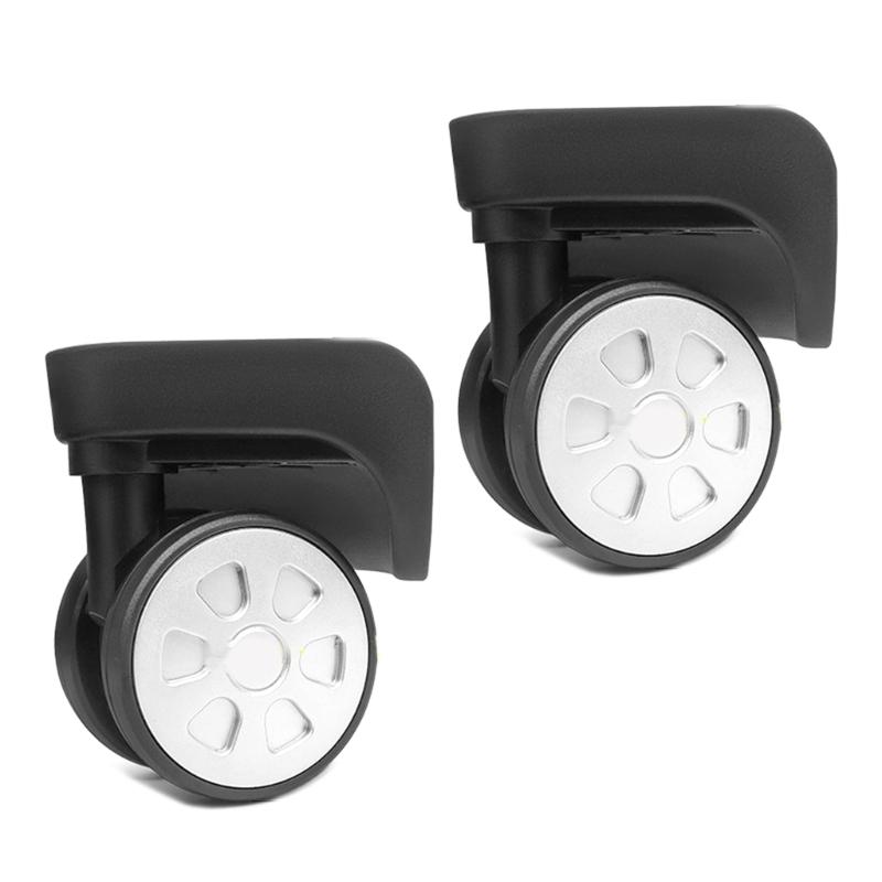 Upgrade Your Suitcase with Swivel Caster Replacement Wheels Smooth Rolling Bag Parts Accessories