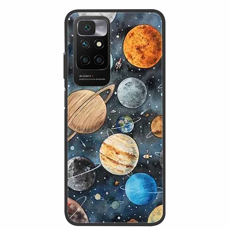 Für Xiaomi Redmi 10 Hülle Stoßfest Weiches Silikon TPU Rückabdeckung Für Xiaomi Redmi10 Handyhüllen Redmi 10 Prime 2022 Süße Cartoon