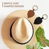 Travel Magnetic Cap Clip Leather Hbag Magnetic Cap Clip Summer Visor Storage Clipbucket Sombrero Fedora Straw Beach
