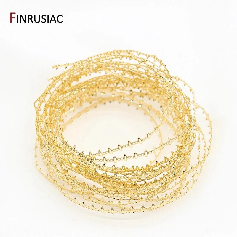 

14K Gold Plated Korean Gemstone/Pearl Wire Handmade Jewelry Material Wire,DIY Jewellery Making Accessories Length 50 cm