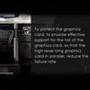2025 Graphics Card Support Jack Telescopic Rotary Adjustable Aluminum Alloy Magnetic Suction BracketDesktop Brace