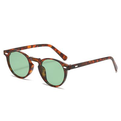 Retro Runde Sonnenbrille, Einfache Klassische Brille, Vielseitige Sonnenbrille Für Männer Und Frauen