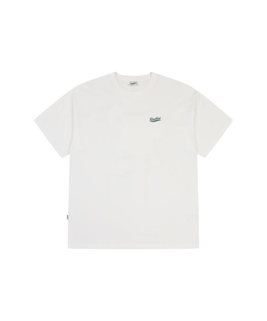 Beokis Bckt Family Camping T-Shirt [White]