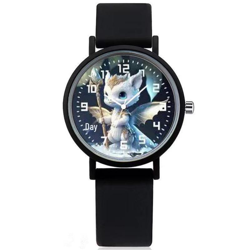 Twelve Zodiac Quartz Watch: Trendy and Minimalist Design for Women, Children, and Students