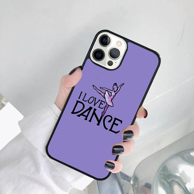 

I Love Dance Phone Case Cover For iPhone 17 Air 15 Pro MAX 16 Plus 14 12 11 13 coque iPhone 17