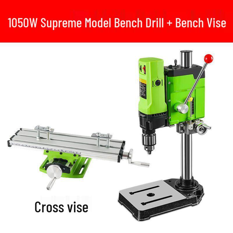 2026 Germany Precision 220V Mini Bench Drill: Industrial-Grade, Multifunctional Household Drill Press