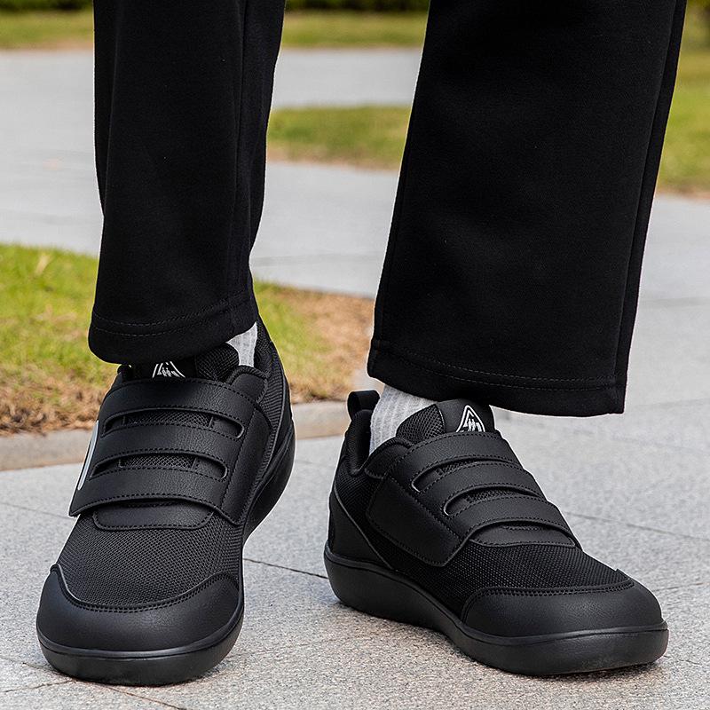 Breathable Wide-Width Fly-Knit Walking Shoes for Elderly Women