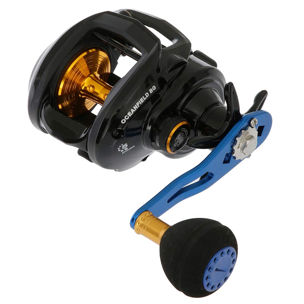 Abu Garcia OCEANFIELD BG Reel with Power Handle and Double Handle Right-Handed