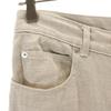 GALERIE VIE Linen Blend Wide Pants 34 Beige Women Used