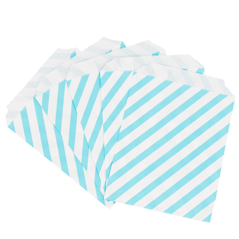 

Пакеты для закусок в полоску, сетка, День матери X134 A11-30pcs-13x18cm