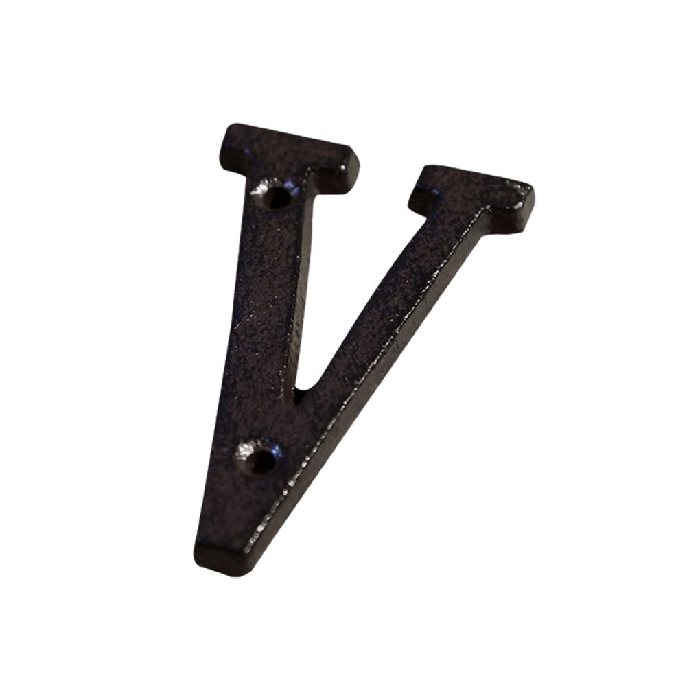 Metal House Number Plaque Durable And Rustproof Door Decoration Metal Letters House Numbers