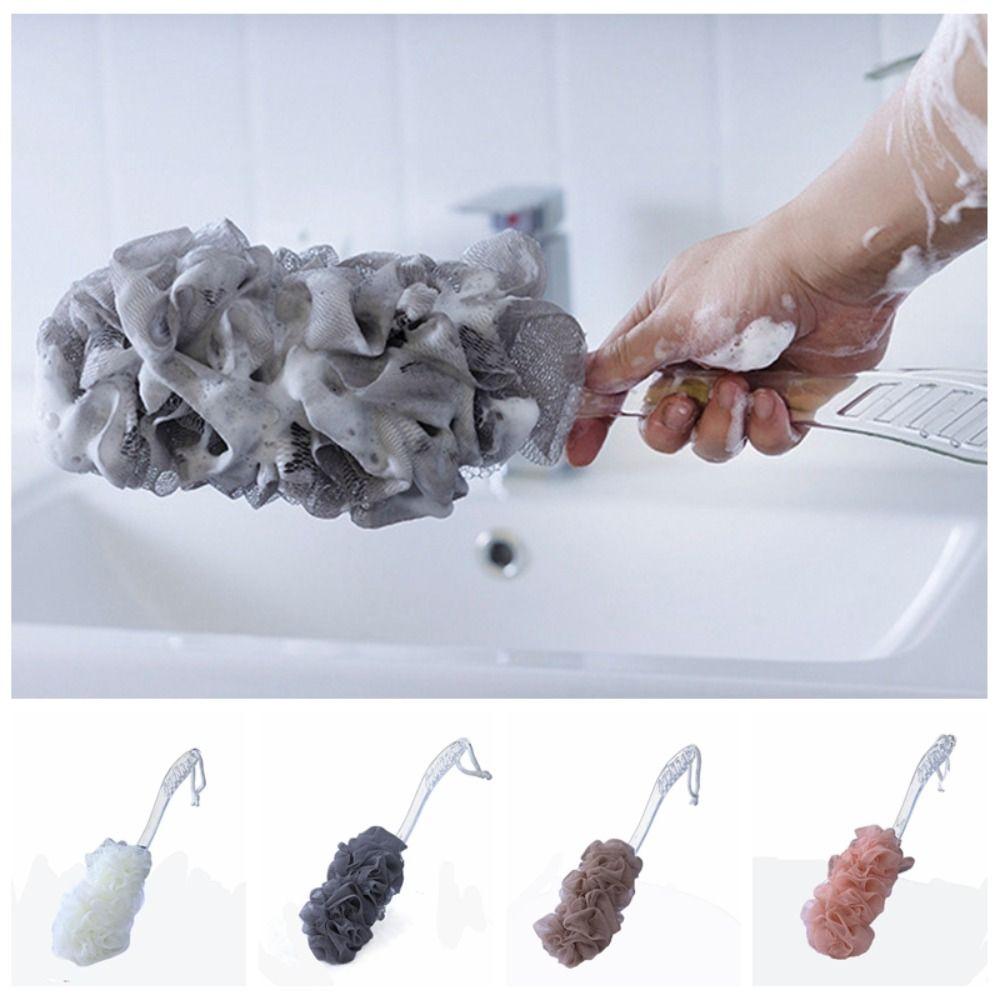 

Скребки Длинная ручка Душевая щетка Сетчатая щетка для тела Душевой инструмент Щетка для купания Ванная комната