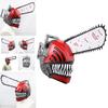 Windproof Chainsaw Man Mask Pochita Cosplay Accessories Halloween Party