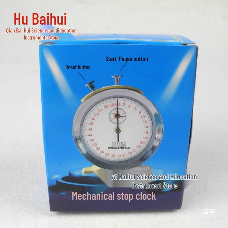 Mechanical & Electronic Stopwatch for Physics & Sports Timing - 60s/30s