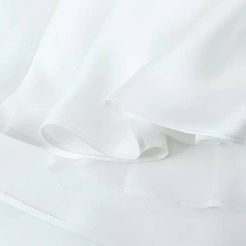 Spring Women's European & American Style Silk Satin Slip Dress