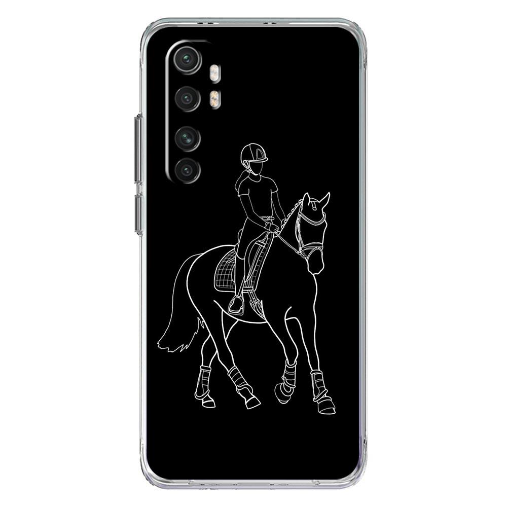 Animal Art Horse Phone Case For Xiaomi Poco X5 NFC X3 F5 F4 F3 M3 14 13T 12T 12 13 Lite 11 Ultra Mi 10T 5G 11X Pro Clear Cover